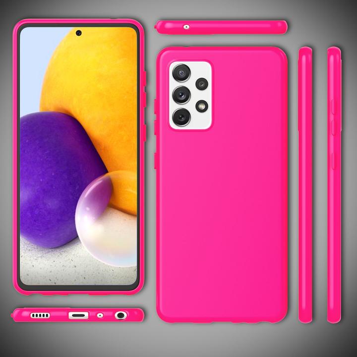 Immagine prodotto Nalia Custodia per cellulare in silicone al neon (Samsung Galaxy A72)