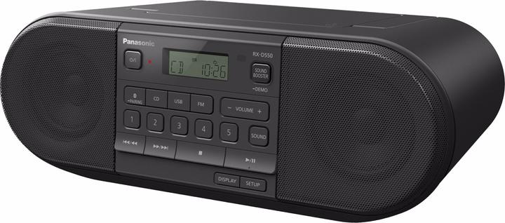 Produktbild Panasonic RX-D550E-K (FM, UKW, Bluetooth)