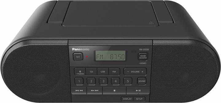 Produktbild Panasonic RX-D550E-K (FM, UKW, Bluetooth)
