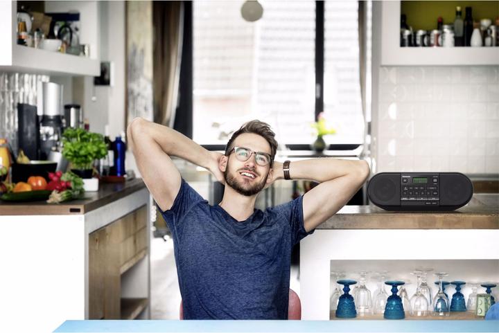 Produktbild Panasonic RX-D550E-K (FM, UKW, Bluetooth)