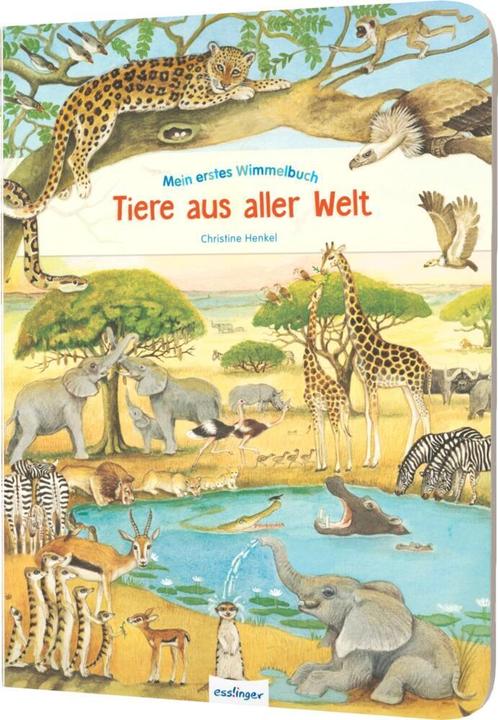 Actual product image My first hidden object book: animals from all over the world (German)