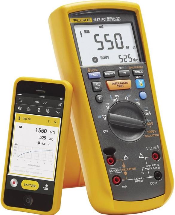 Actual product image Fluke 1587/I400 FC Calibrated to factory standard (CAT IV 600V)