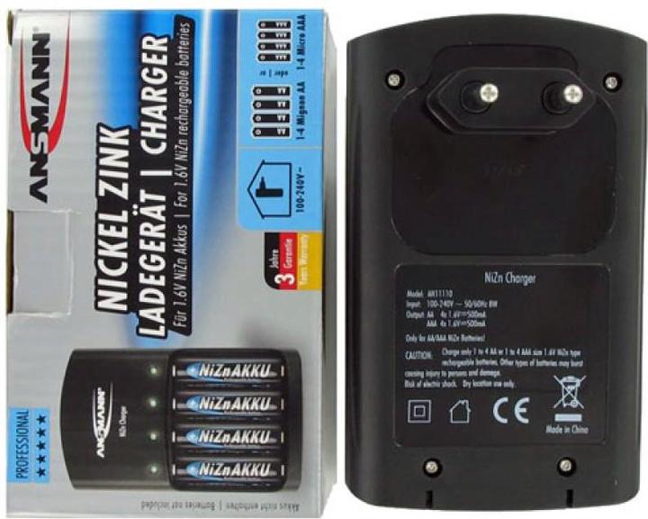 Immagine prodotto Ansmann Caricabatterie NiZn (1 pz., AAA, Caricabatterie senza batteria)