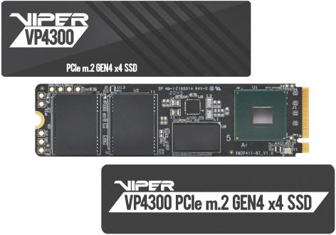 Patriot VP4300 M.2 PCI Express 4.0 (2000 Go, M.2 2280)