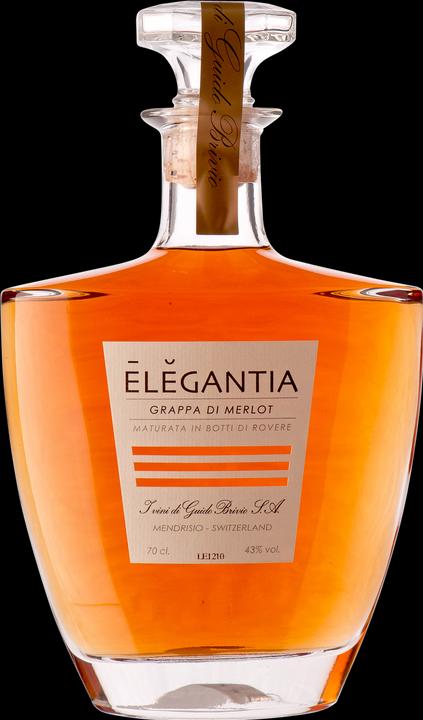 Produktbild Brivio - Delea - Gialdi - Tamborini Grappa di Vinaccia Merlot Elegantia (1 x 75 cl)