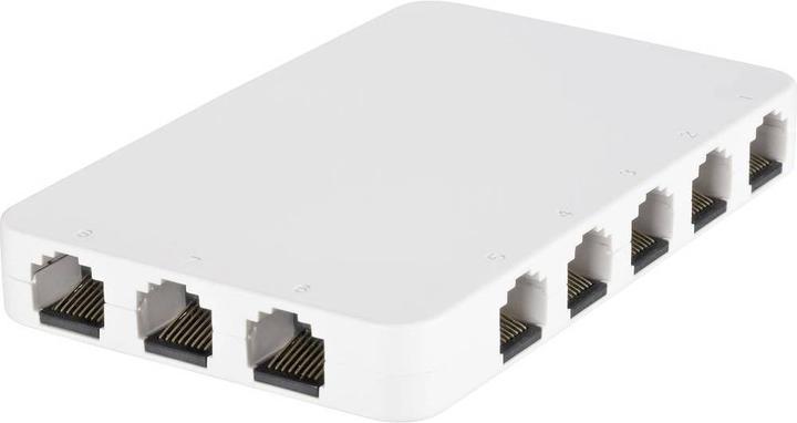 Produktbild Renkforce 8 Port Ethernet Switch superslim mit USB-Stromversorgung