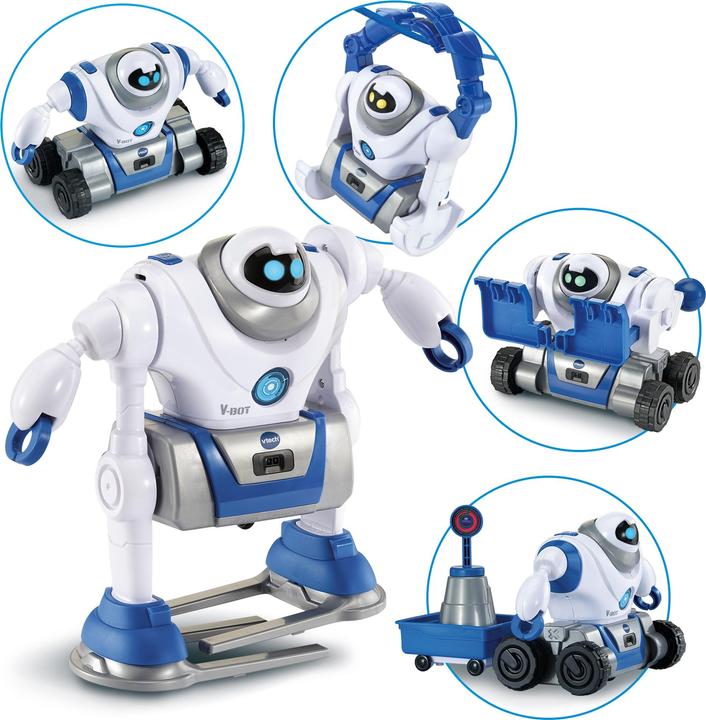 Immagine prodotto VTech Nl V-Bot, il mio robot 5 in 1