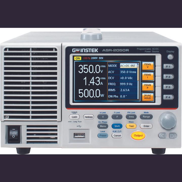 Actual product image GW Instek Laboratory power supply, adjustable ASR 2050R Programmable AC/DC Source