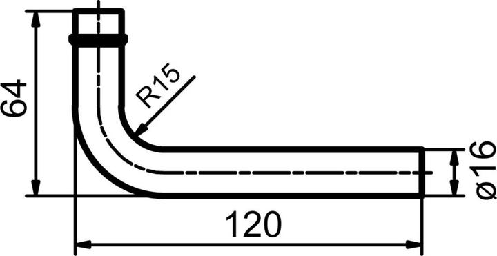 Produktbild Glutz Türdrücker 33005 Brienz (Türgriff)