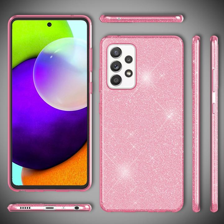 Immagine prodotto Nalia Custodia per cellulare Glitter (Samsung Galaxy A52)