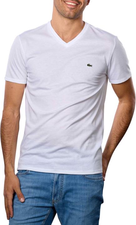 Lacoste T-Shirt Short Sleeves V Neck 001