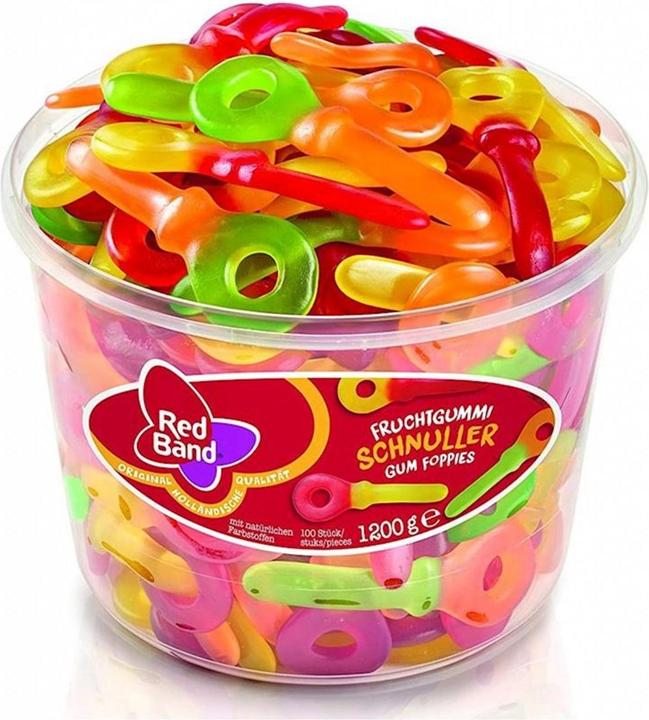 Produktbild RedBand Fruchtgummi Schnuller in der Dose (1 Stk., 1200 g)