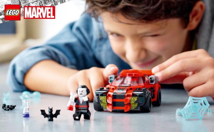 Produktbild LEGO Miles Morales vs. Morbius (76244, LEGO Marvel)