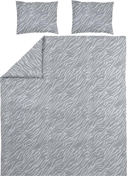 Produktbild Meyco Home Bettwäsche 200x200/220 Zebra grau