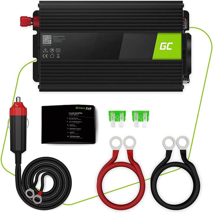 Immagine prodotto GreenCell Tensione auto inverter 12V a 230V 300W 600W