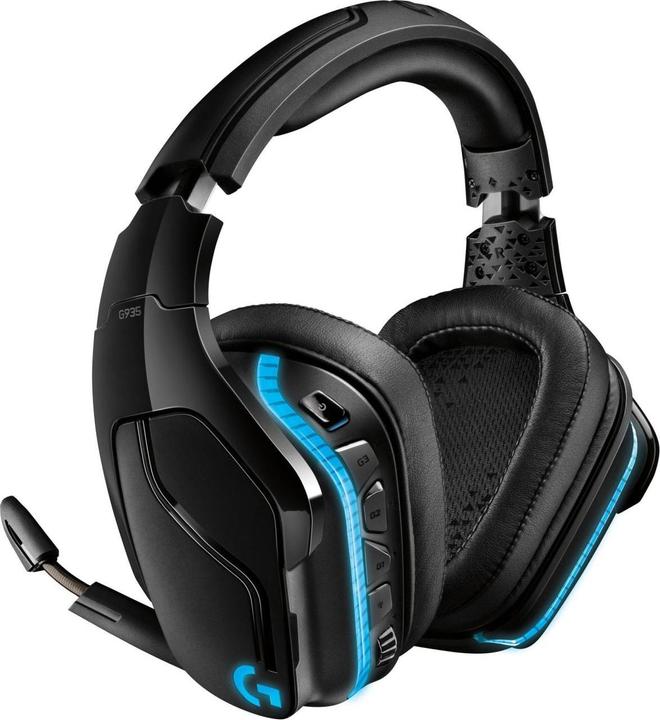 Produktbild Logitech G G935 Wireless 7.1 Surround Sound LIGHTSYNC für Gaming - 2,4 GHz - EMEA (Kabellos)
