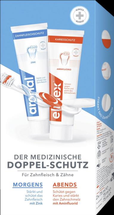 Immagine prodotto Elmex set dentifricio aronal 2x 75 ml (150 ml)