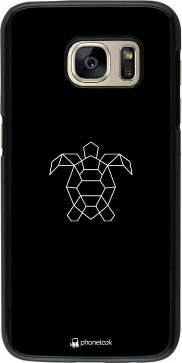 Image du produit PhoneLook Coque Turtles lines on black (Samsung Galaxy S7)