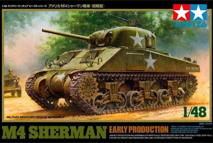 Immagine prodotto Tamiya US M4 Sherman Early Prod.