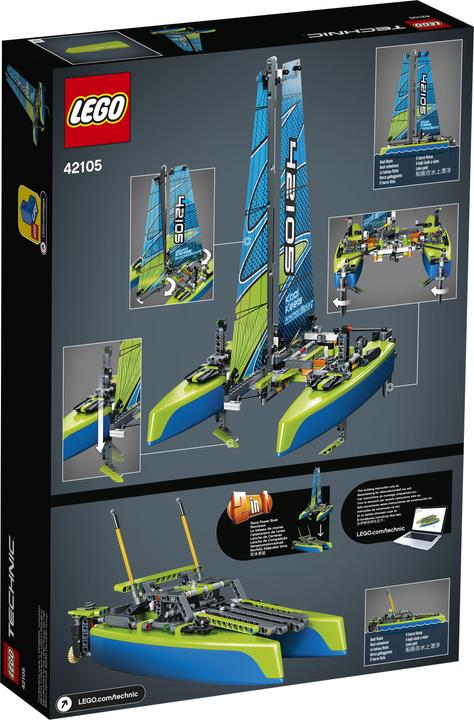 Produktbild LEGO Technic: Katamaran (42105, LEGO Technic, LEGO DC)