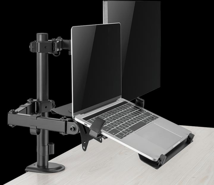 Produktbild LogiLink Monitorhalterung 2-fach, 1732"-Monitore, 1015,6" Notebooks/Tablets (Tisch, 32")