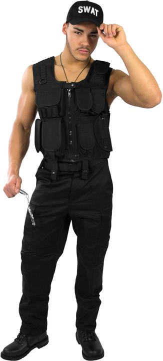 Normani SWAT/Police/Security Karneval Kost??m - 2274 (XL)