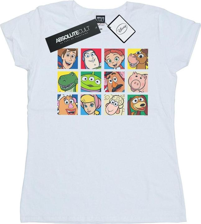 Immagine prodotto Disney Toy Story Character Squares Maglietta Donna (XL)
