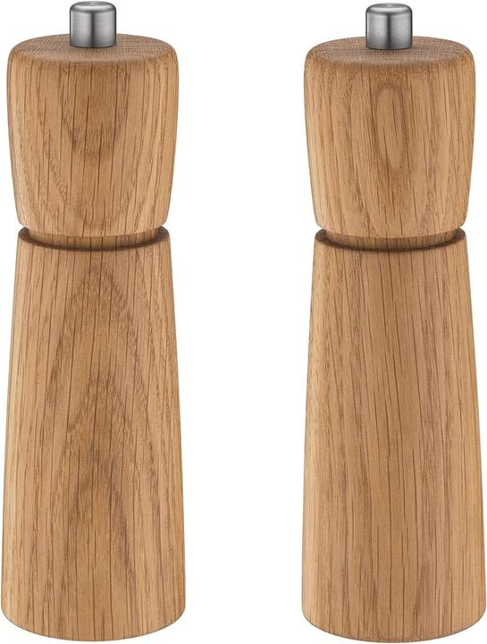Image du produit Zassenhaus Jeu de moulins Kiel en chêne 18 cm (Poivre)