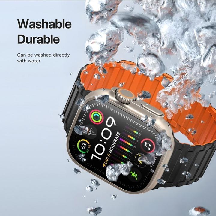 Produktbild Dux Ducis KJ Armband (42 mm, 45 mm, 44 mm, 49 mm, Silikon, Magnet)