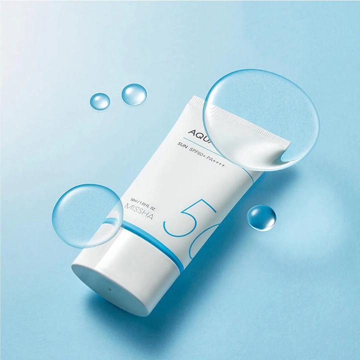 Actual product image Missha All-Around Safe Block Aqua Sun (Suntan cream, SPF 50+, 50 ml)