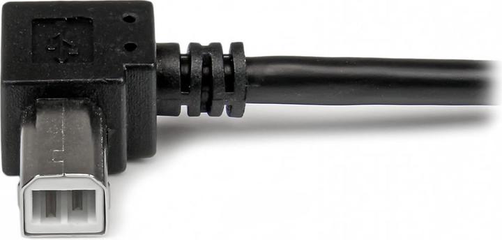 Actual product image StarTech 3m USB 2.0 A to B cable right angled - St/St - USB printer cable (3 m, USB 2.0)