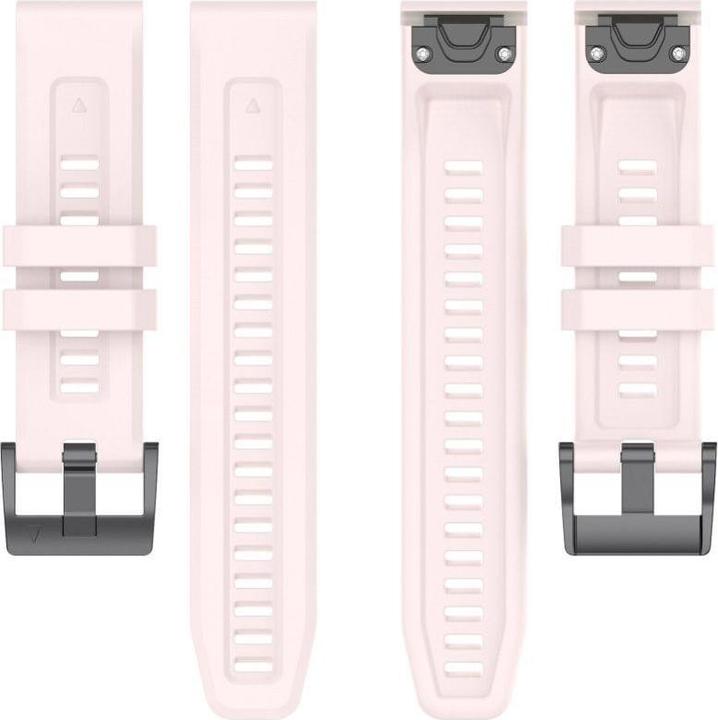 Image du produit OEM Strap Silicone strap for GARMIN FENIX 3 / 3HR / 5X / 6X / 6X Pro / 7X / 7X Pro pink (3) (26 mm, Silicone)