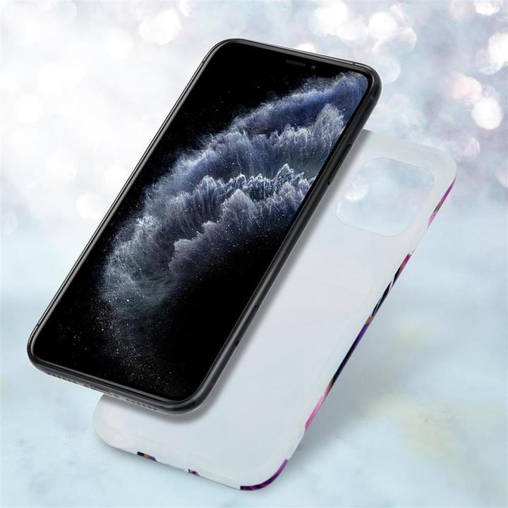 Actual product image Cadorabo IMD TPU Colorful Marble Cover (Apple iPhone 11 Pro)