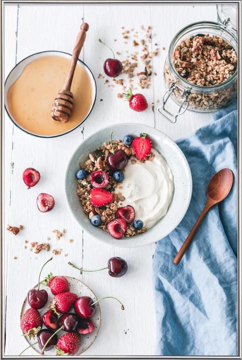 Image du produit Juniqe Frühstück mit Beeren (13 x 18 cm)
