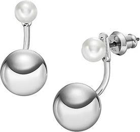 Image du produit Fossil - Bold Links Sparkling Silver Earrings JOA00927040