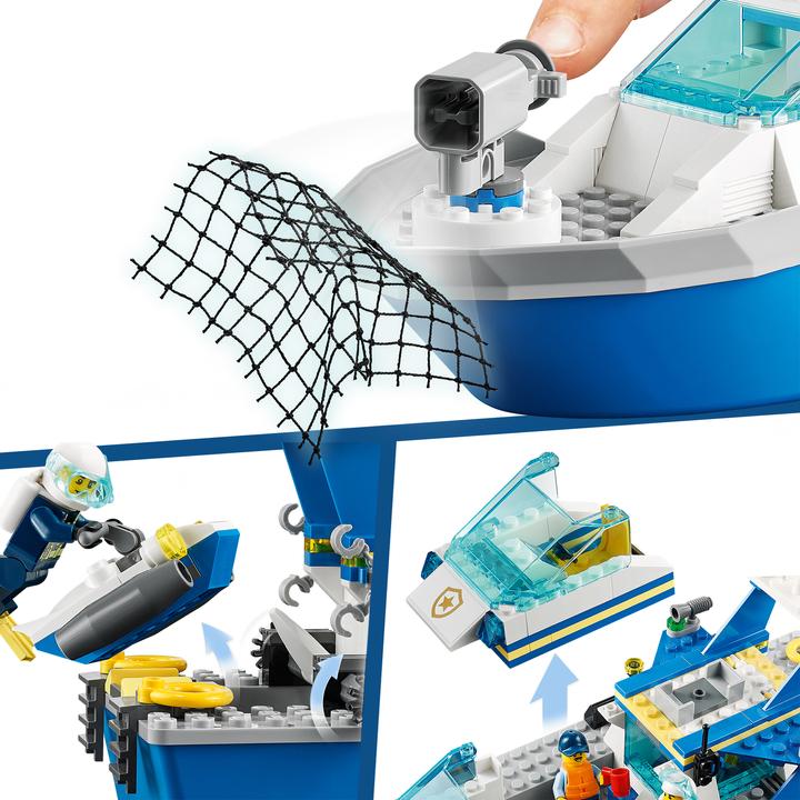 Image du produit LEGO City - Bateau de police (60277, LEGO City)