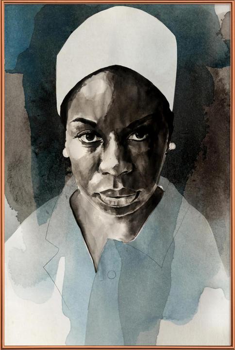 Immagine prodotto Juniqe Nina Simone (13 x 18 cm)