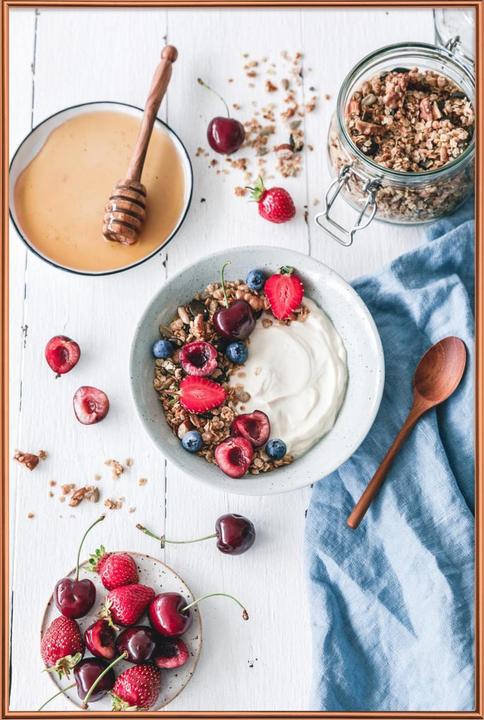 Image du produit Juniqe Frühstück mit Beeren (13 x 18 cm)