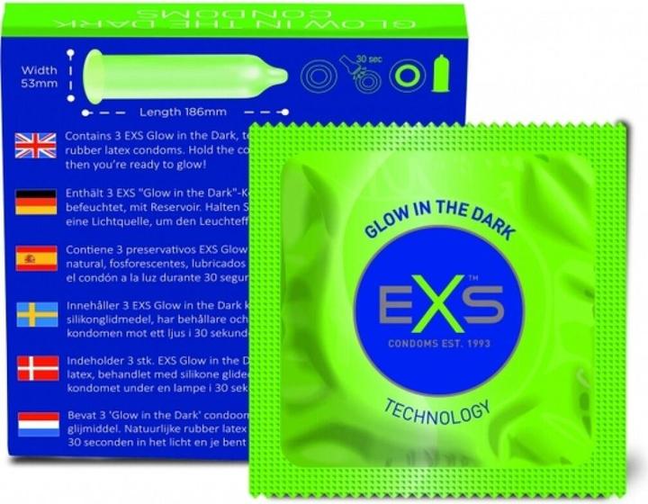 Produktbild Pipedream Glowing Condoms (3 Stk.)