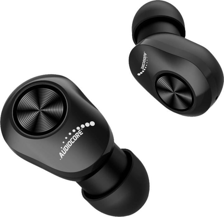 Produktbild Audiocore AC580 TWS Bluetooth In-Ear-Kopfhörer mit Ladestation und integriertem Mikrofon Touch-Technologie Kab (ANC, Kabellos)
