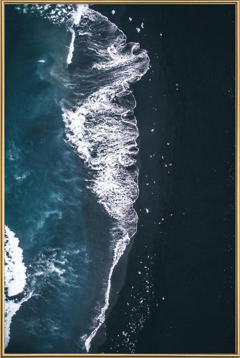 Immagine prodotto Juniqe Spiaggia del diamante 2 (13 x 18 cm)