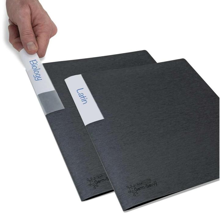 Image du produit Rapesco Livret de présentation aseptique antibactérien A4 noir 240 mm x 310 mm (A4, 2 x)