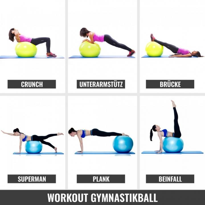 Actual product image Gorilla Sports Exercise ball (75 cm)