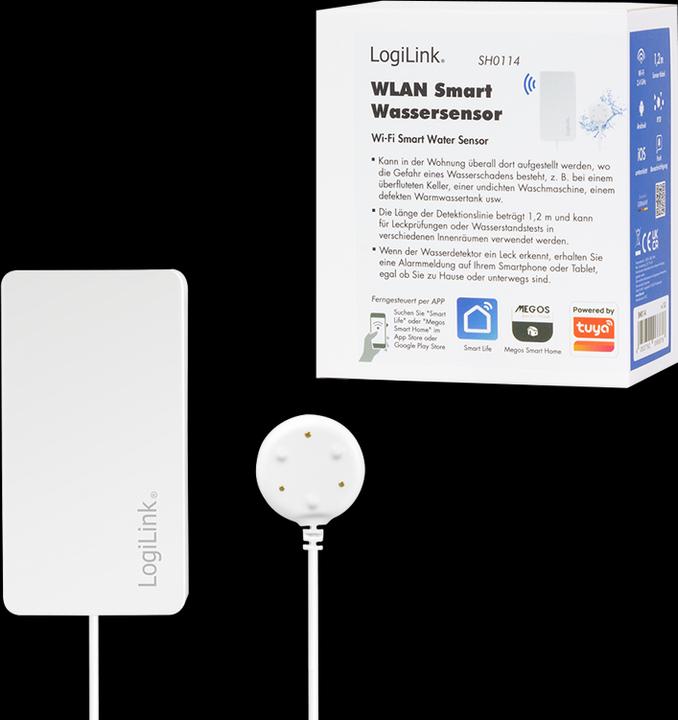 Image du produit LogiLink Smart Home Wi-Fi Water Sensor
