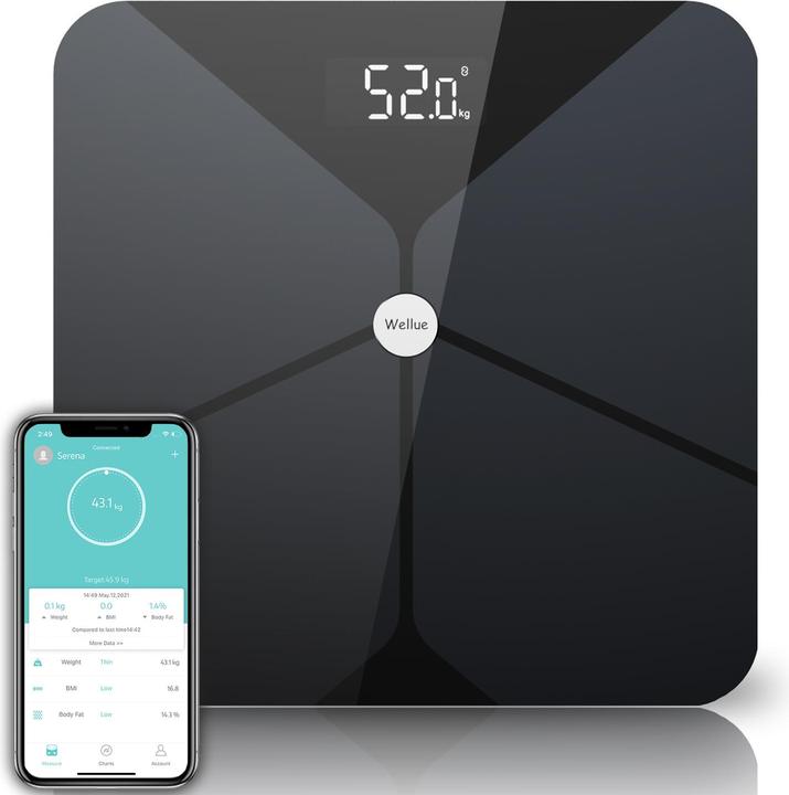 Actual product image ViatomTech Lescale Lite (F5) Bluetooth Weight Scale
