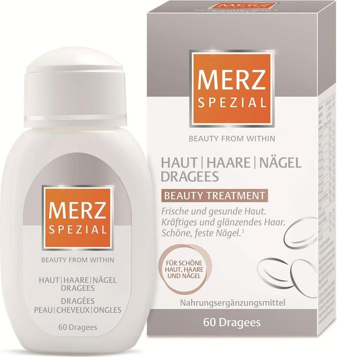 Image du produit Merz Spezial Peau Cheveux Ongles Dragée (60 pièce(s), Dragée, 133 g)