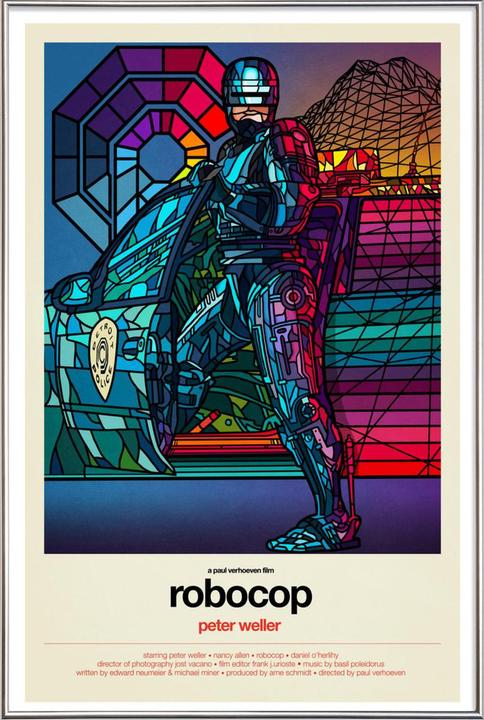 Immagine prodotto Juniqe Robocop (13 x 18 cm)