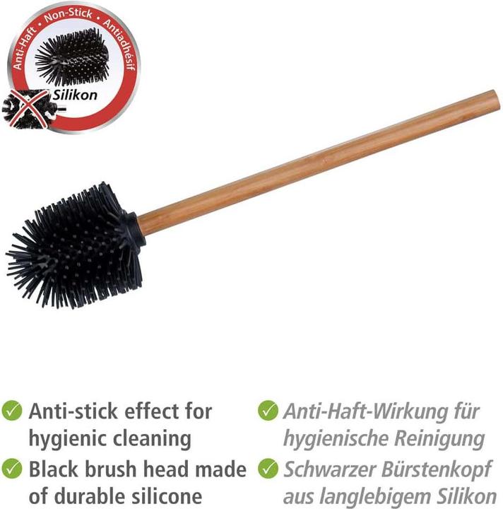 Produktbild Wenko Bambusstiel Silikonkopf 7,5cm