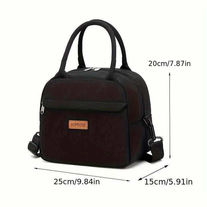 Produktbild Only-Bags.Store Isolierte Mittagstasche für die Arbeit, grosse Kapazität, wasserdichte thermische Oxford Tuch