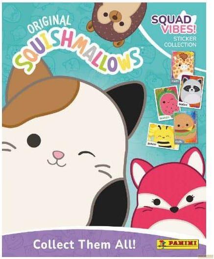 Image du produit Panini Squishmallows : Collection d'autocollants Squad Vibes Album d'autocollants *Version allemande*